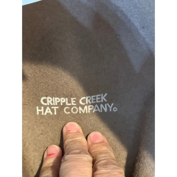 Cripple Creek Brown Wigens Cowboy Hat - Picture 7 of 10